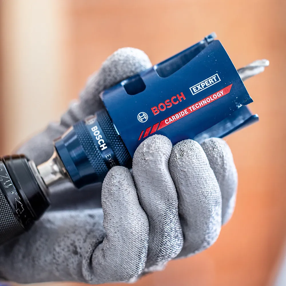 Adaptador para serra copo Bosch EXPERT PowerChange Plus HEX 11mm com broca TCT 8,5mm