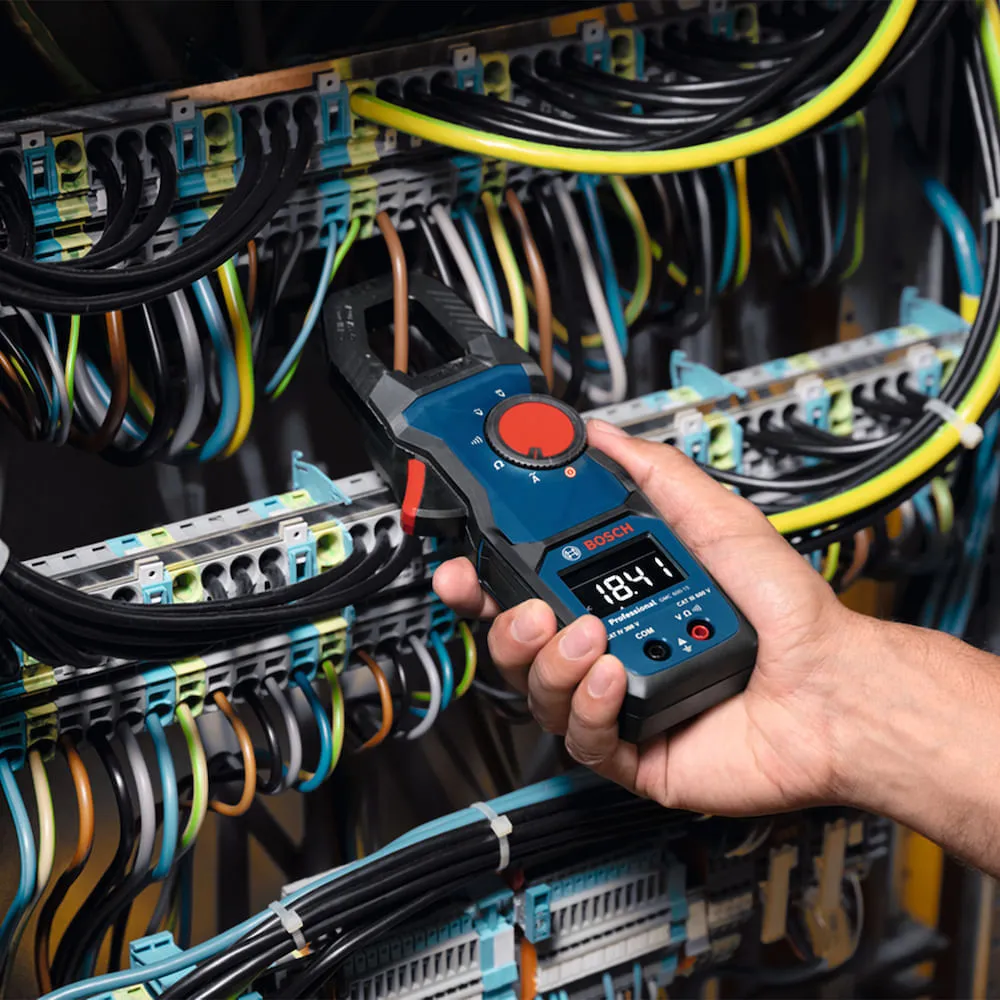 Alicate Amperímetro TRMS Bosch GMC 600-15