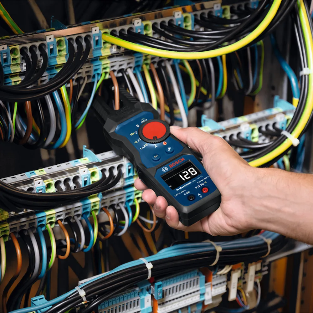 Amperímetro de Garfo TRMS Bosch GFM 1000-15
