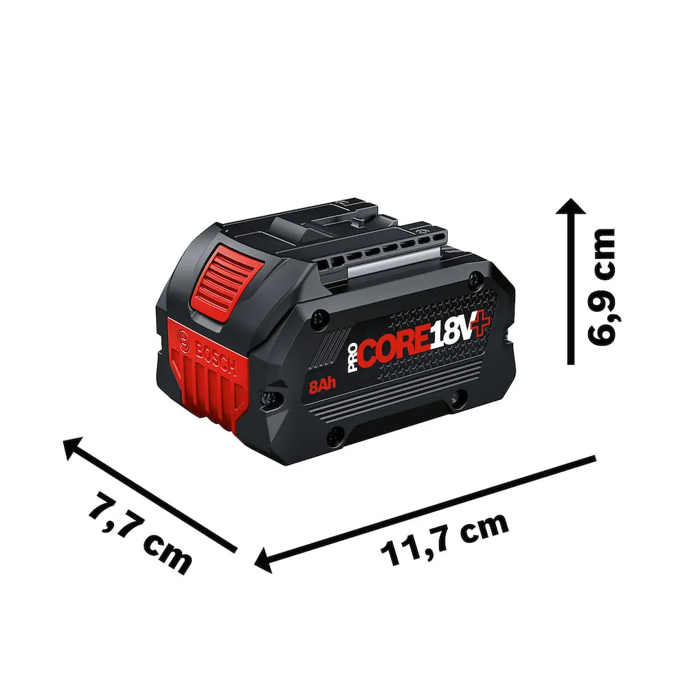 Bateria Bosch ProCORE 18V 8,0 Ah Plus Tecnologia Tabless