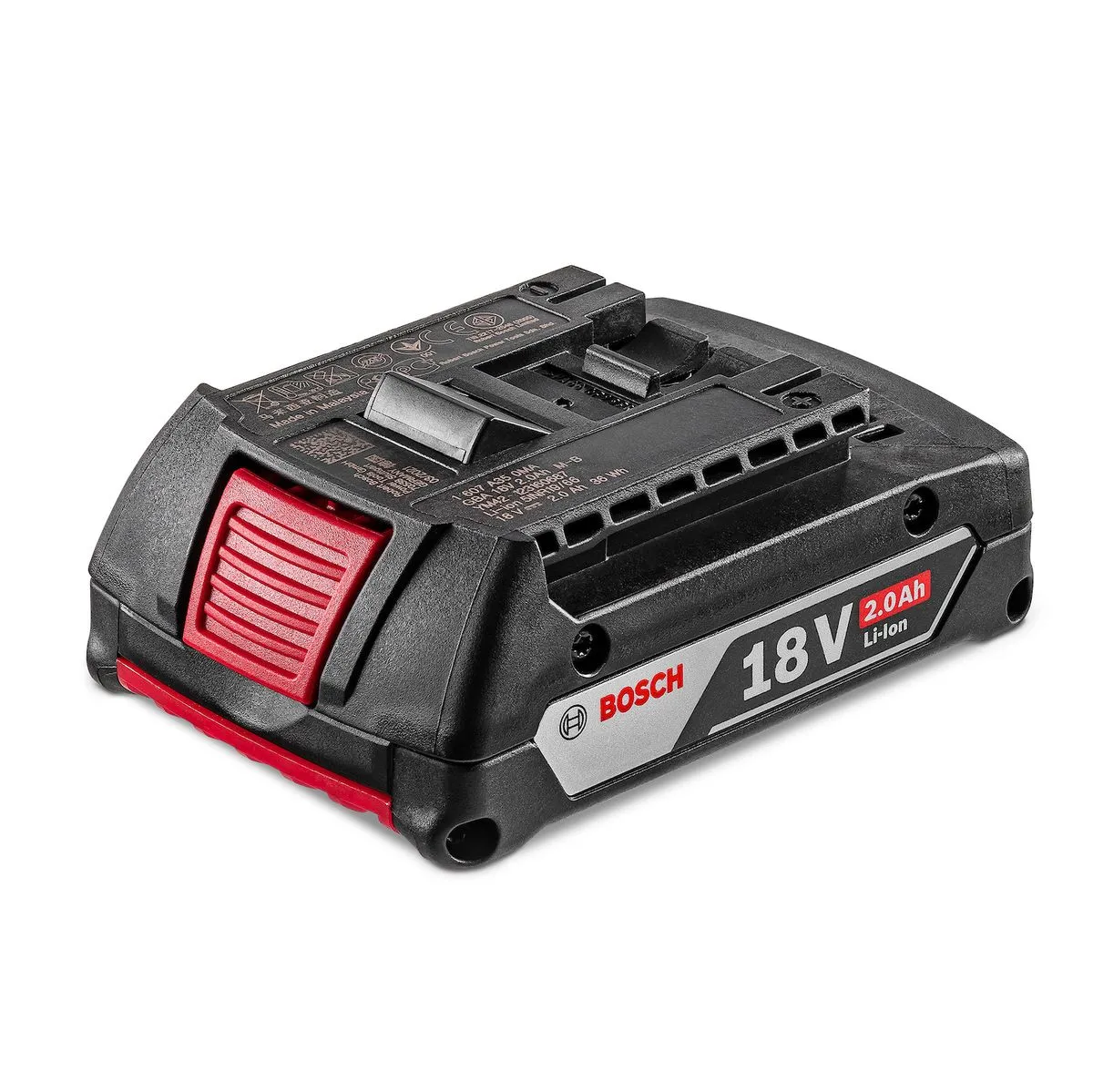 Bateria de Íons de Lítio 18V Bosch GBA 18V 2,0Ah