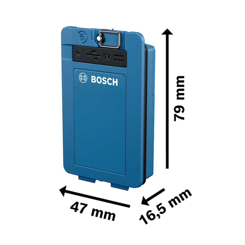 Bateria de íons de lítio Bosch 3,7V 3.0Ah XL recarregável