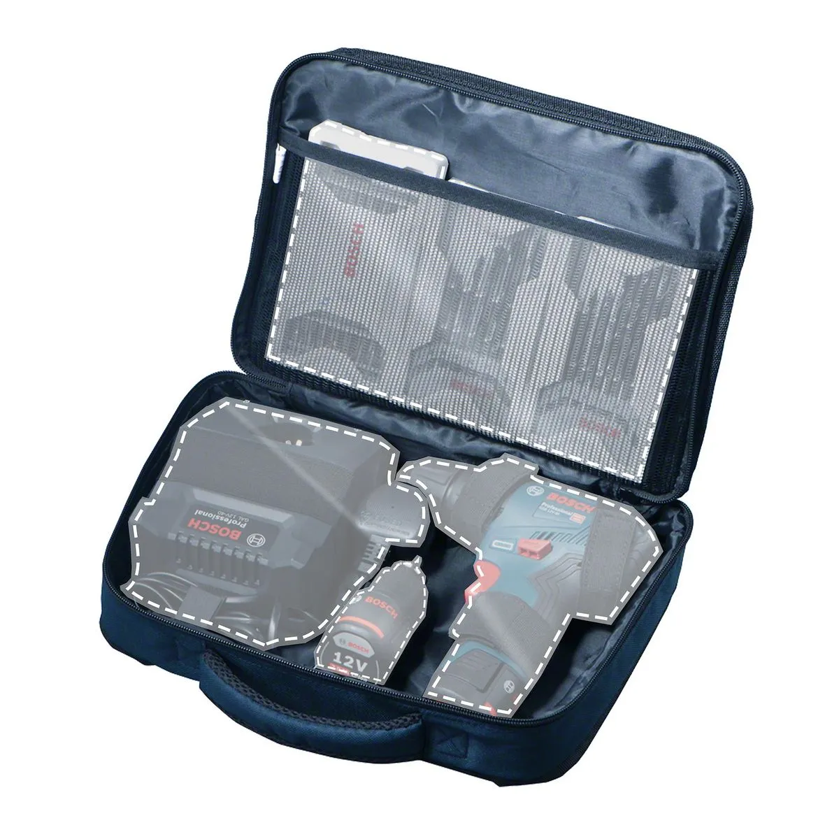 Bolsa mini para transporte de ferramenta Bosch