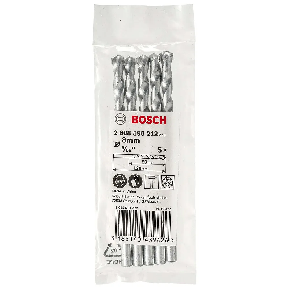 Broca para concreto Bosch CYL-1, 5 peças