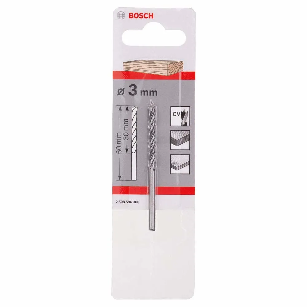 Broca para madeira Bosch 3 Pontas