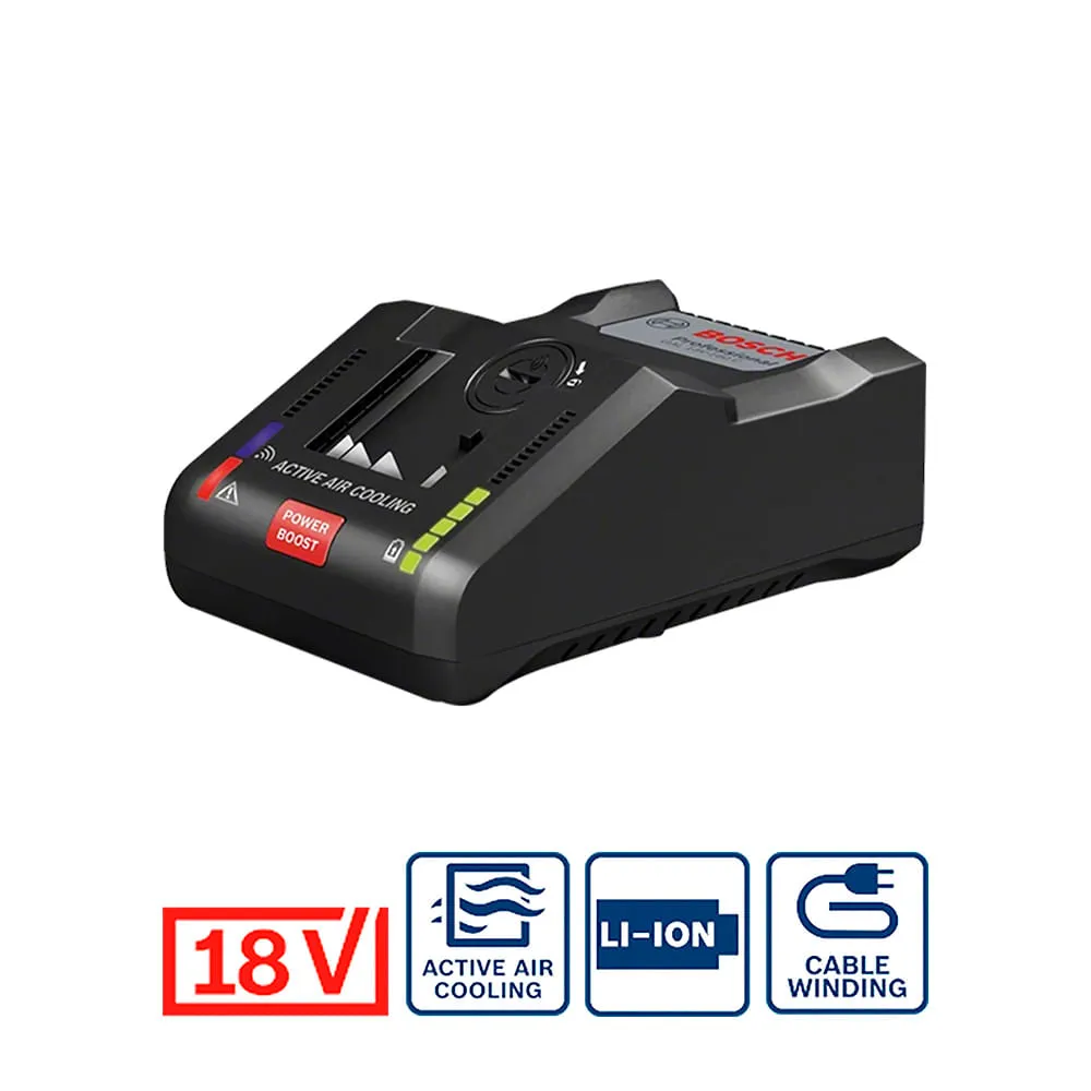 Carregador de bateria 18V Bosch GAL 18V-160 C 220V