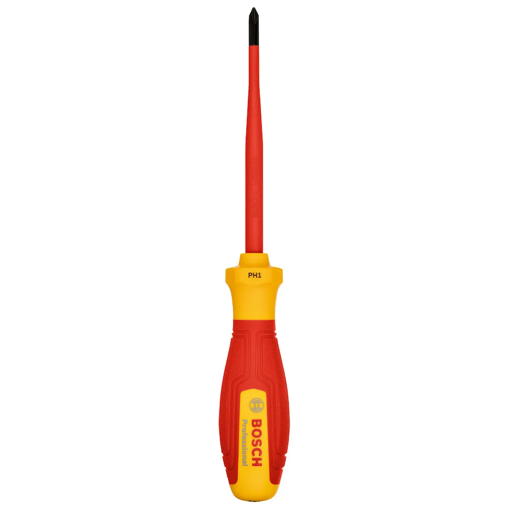 Chave de Fenda Phillips Bosch VDE PH1 100mm