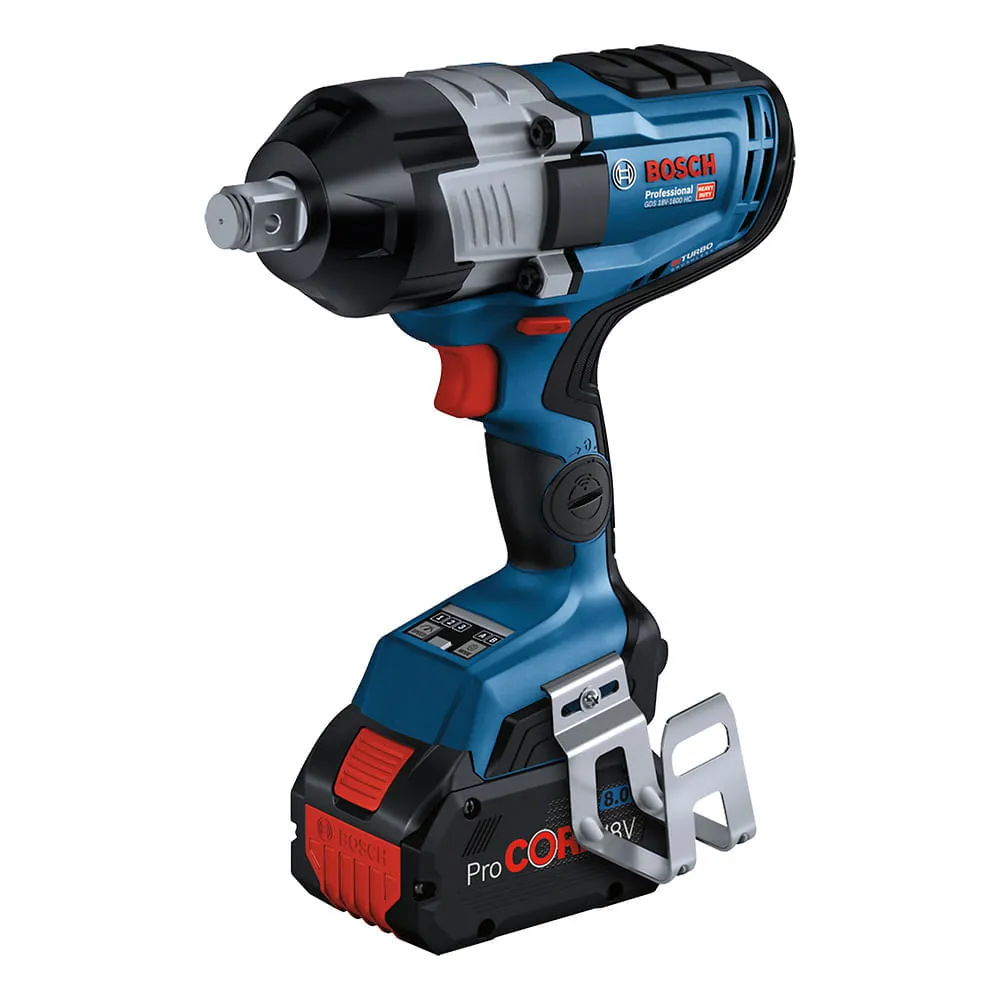 Chave de impacto Bosch GDS 18V-1600 HC 18V 2Bat + maleta