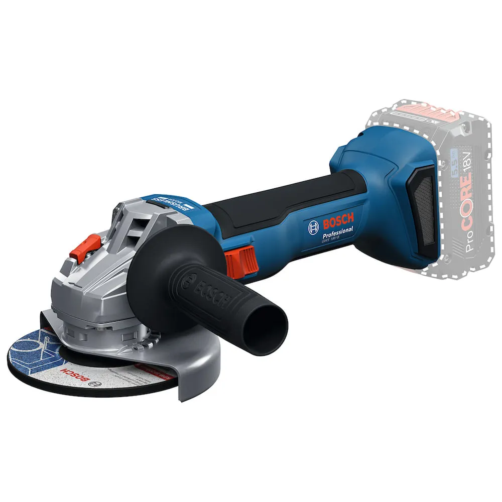 Combo Bosch Furadeira GSB185-LI + Esmerilhadeira GWS18V-8 + kit