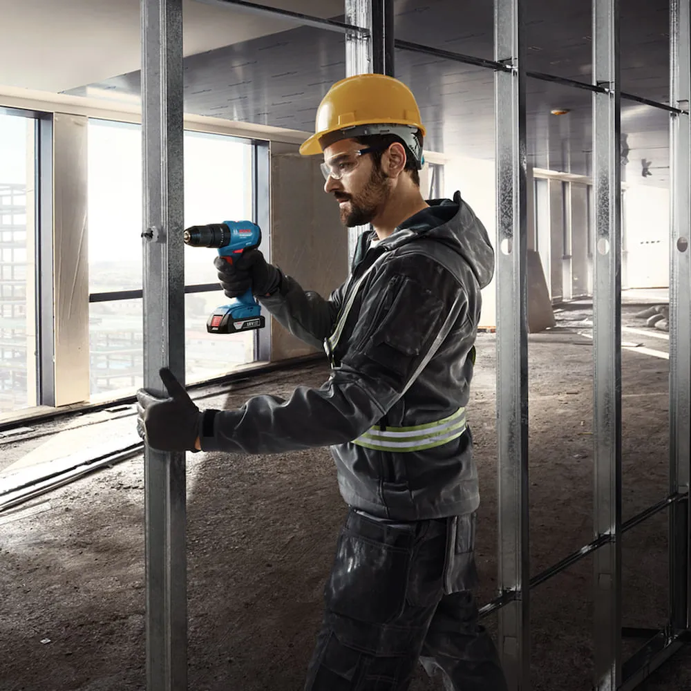 Combo Bosch Furadeira GSB185-LI + Esmerilhadeira GWS18V-8 + kit