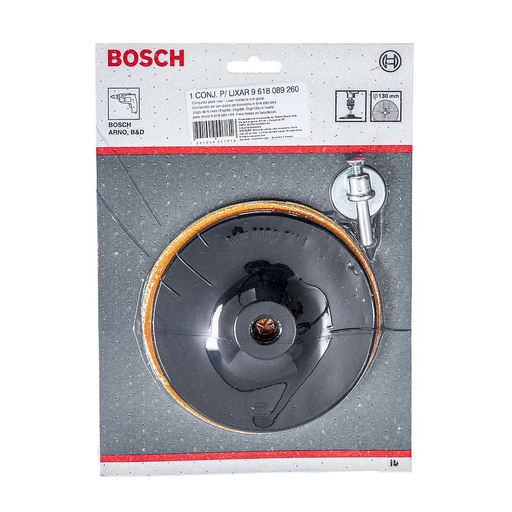 Conjunto para lixar para parafusadeira Bosch G50/80/120
