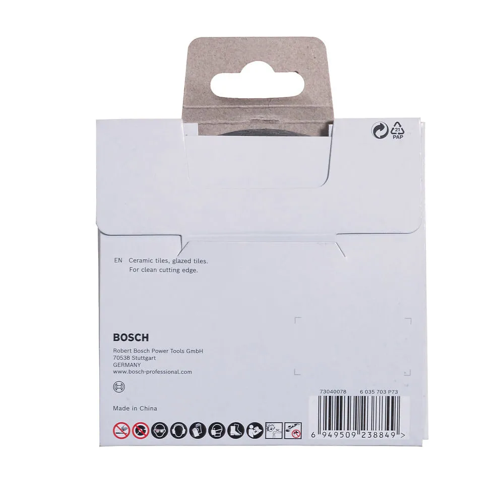 Disco Diamantado Bosch Ceramic continuo 110x20/16x8mm