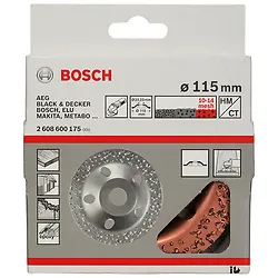 Disco de Desbaste Bosch Carbide para esmerilhadeira 115mm 5U
