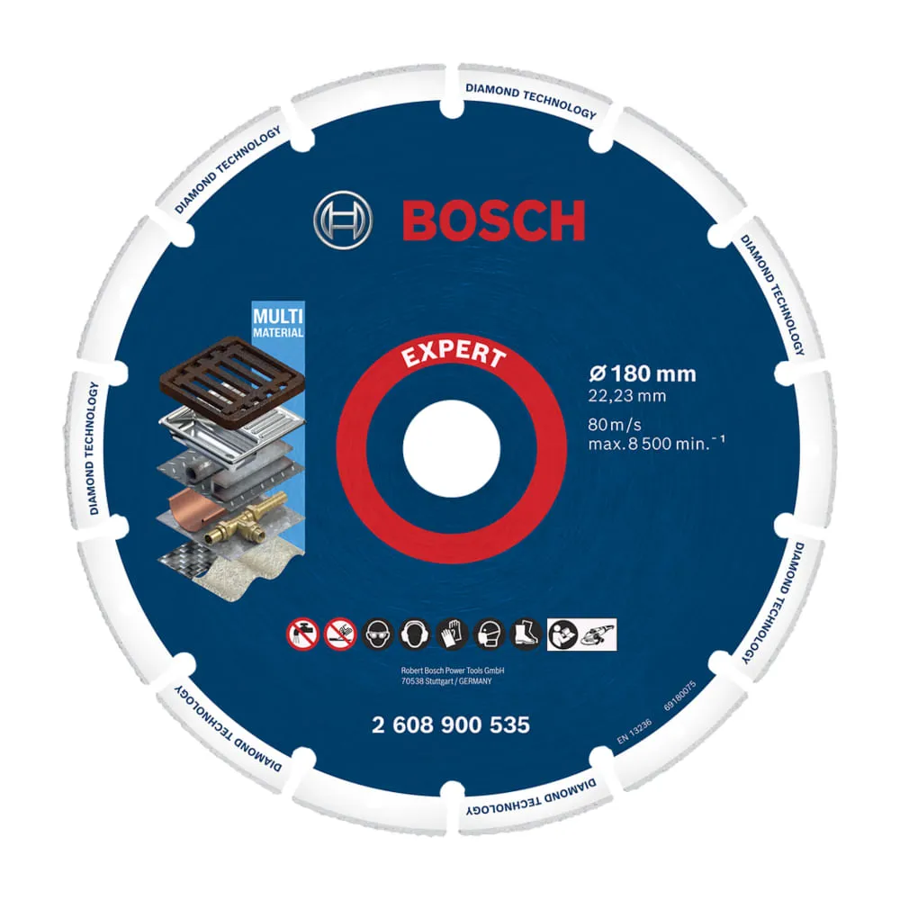 Disco de corte diamantado Bosch EXPERT 180mm