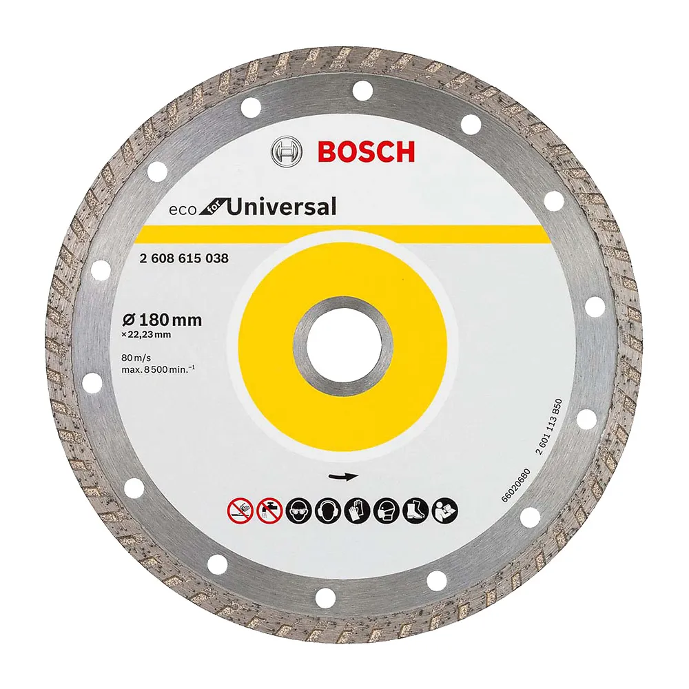 Disco diamantado turbo Bosch ECO Universal