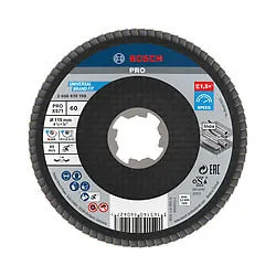 Disco flap Bosch PRO X571 X-Lock 115mm