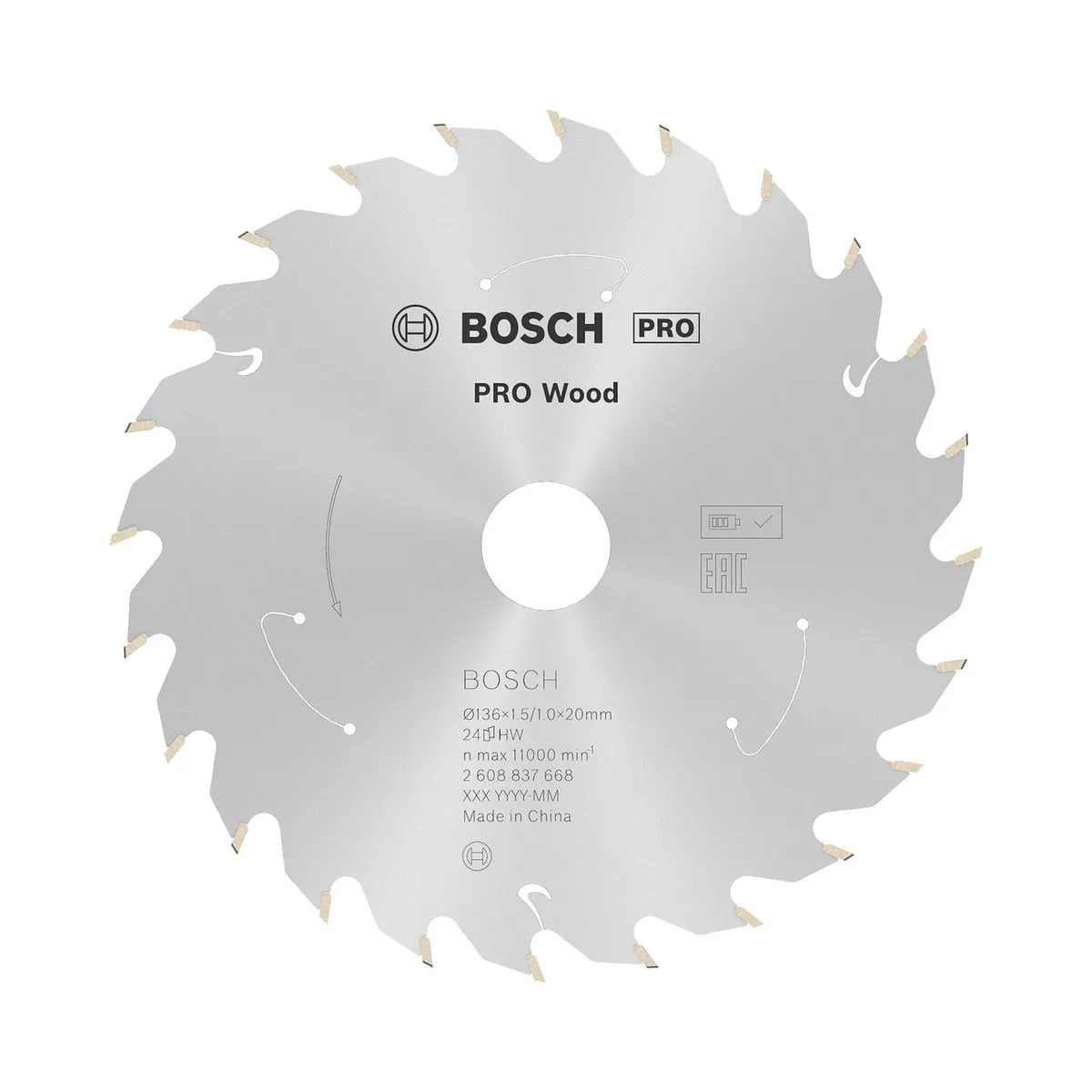 Disco serra circular Bosch Standard for Wood