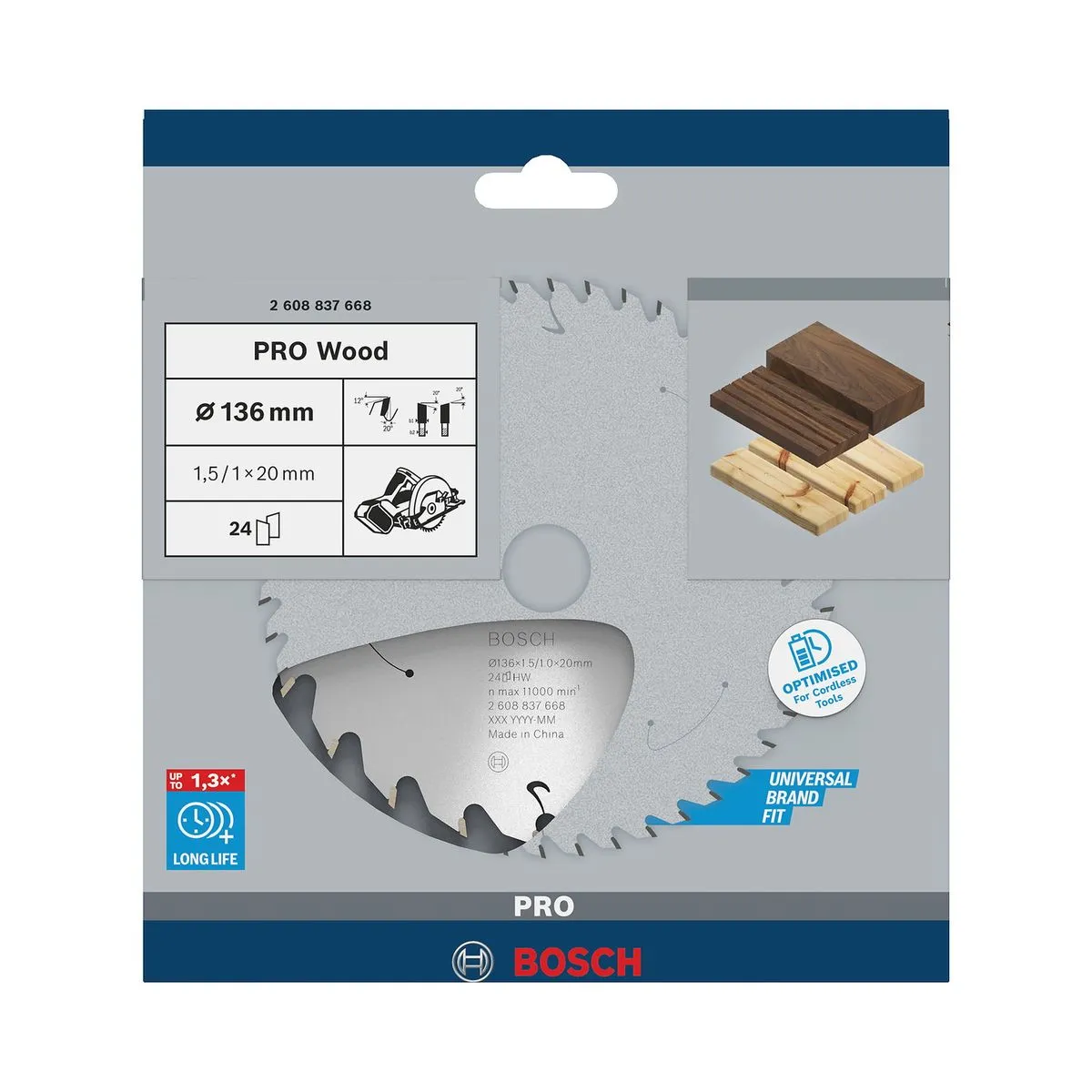 Disco serra circular Bosch Standard for Wood