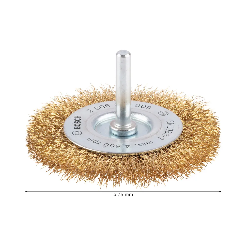 Escova de Aço Bosch PRO Multi Material Clean ondulado 75mm