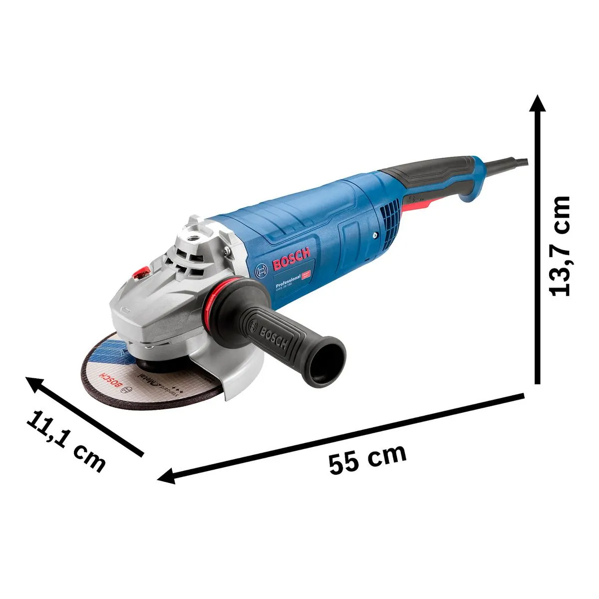 Esmerilhadeira Angular Bosch GWS 28-180 VULCANO 2800W 220V