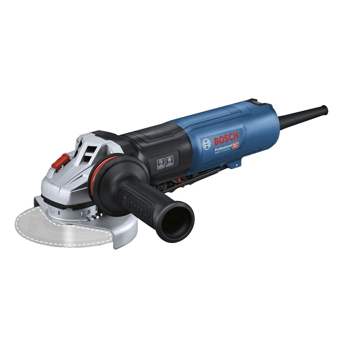 Esmerilhadeira Angular GWS 17-125 PS 1700W 220V