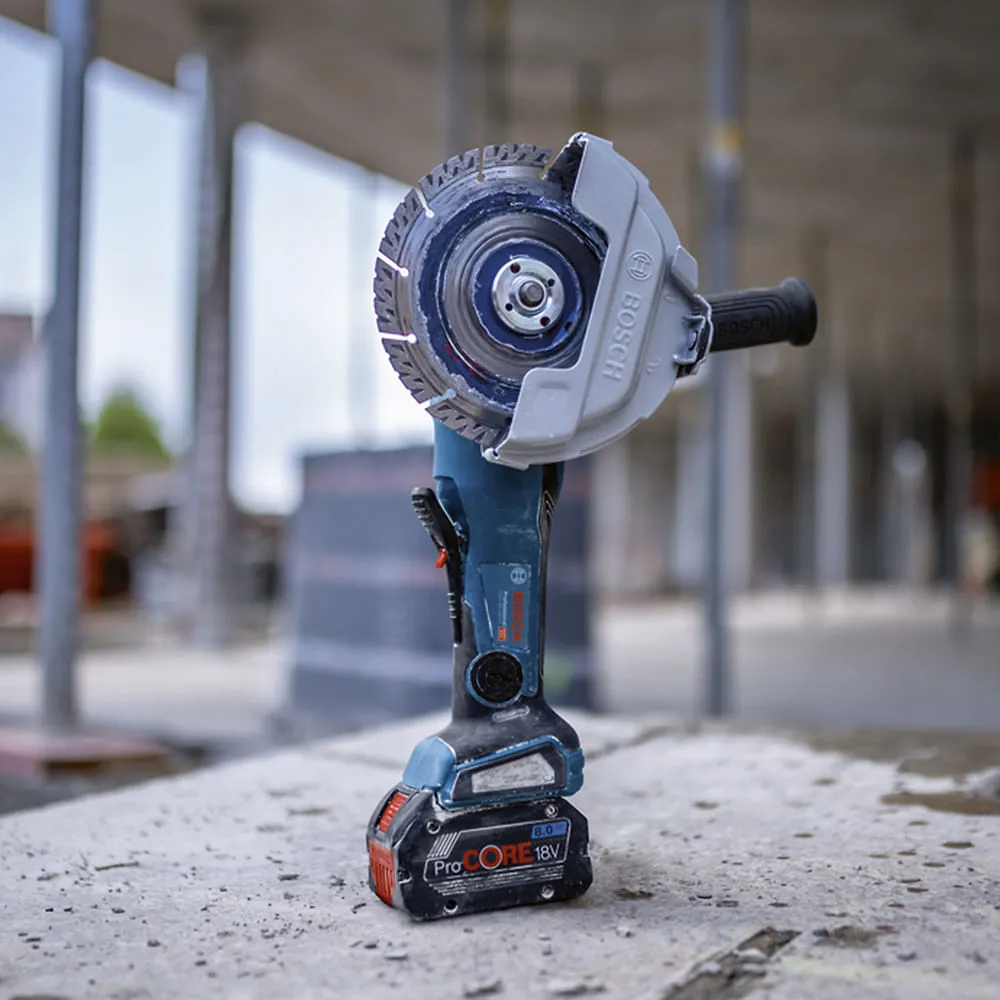 Esmerilhadeira Bosch Brushless GWS 18V-180 PC 1500W Sem bateria