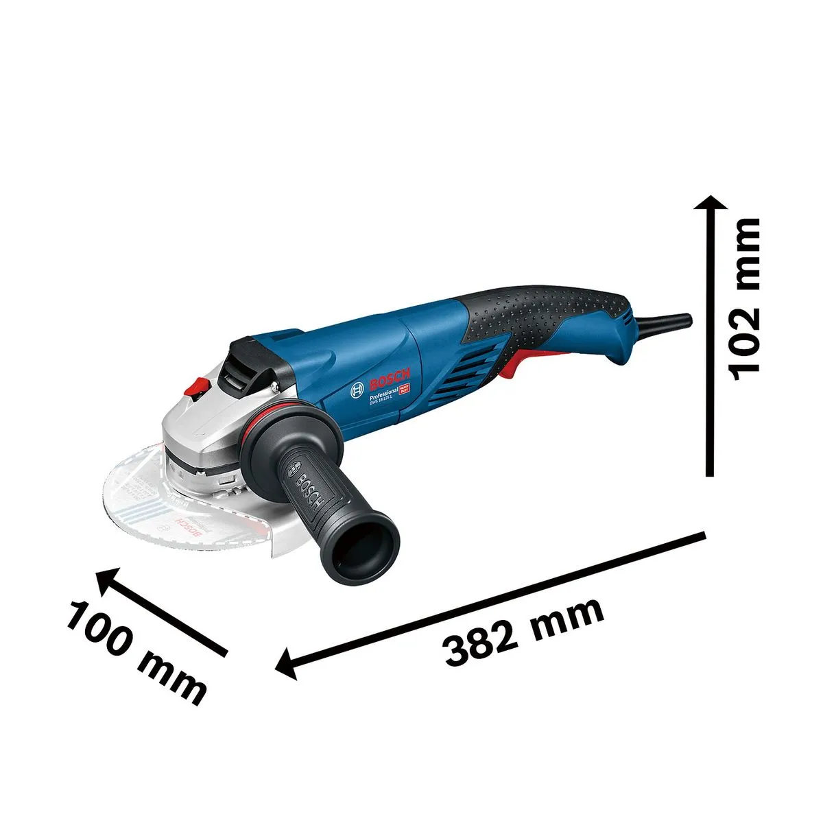 Esmerilhadeira angular 5" Bosch GWS 18-125 L 1800W 220V