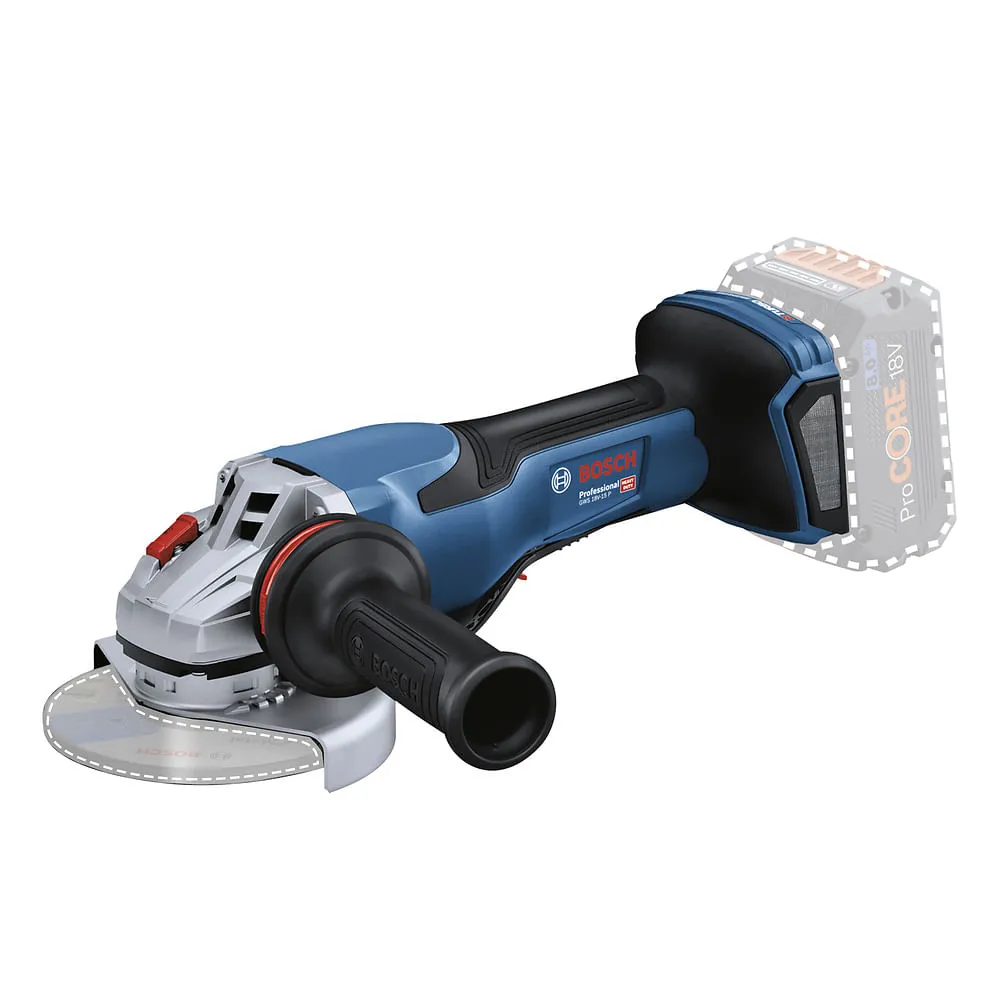 Esmerilhadeira angular Bosch GWS 18V-15 P Sem bateria