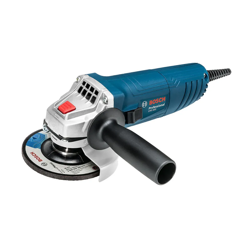 Esmerilhadeira angular Bosch GWS 850 850W com 3 discos