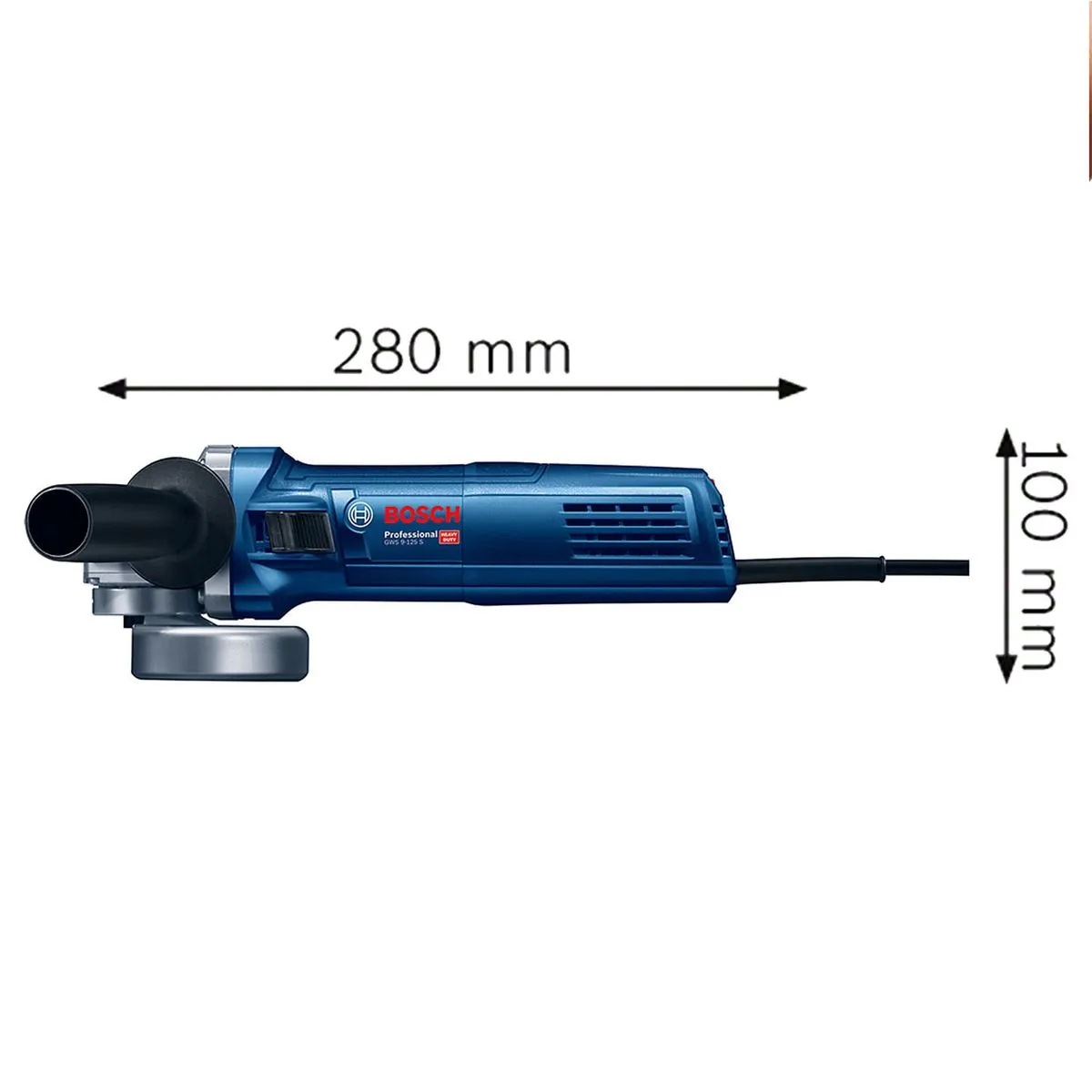 Esmerilhadeira angular Bosch GWS 9-125 900W