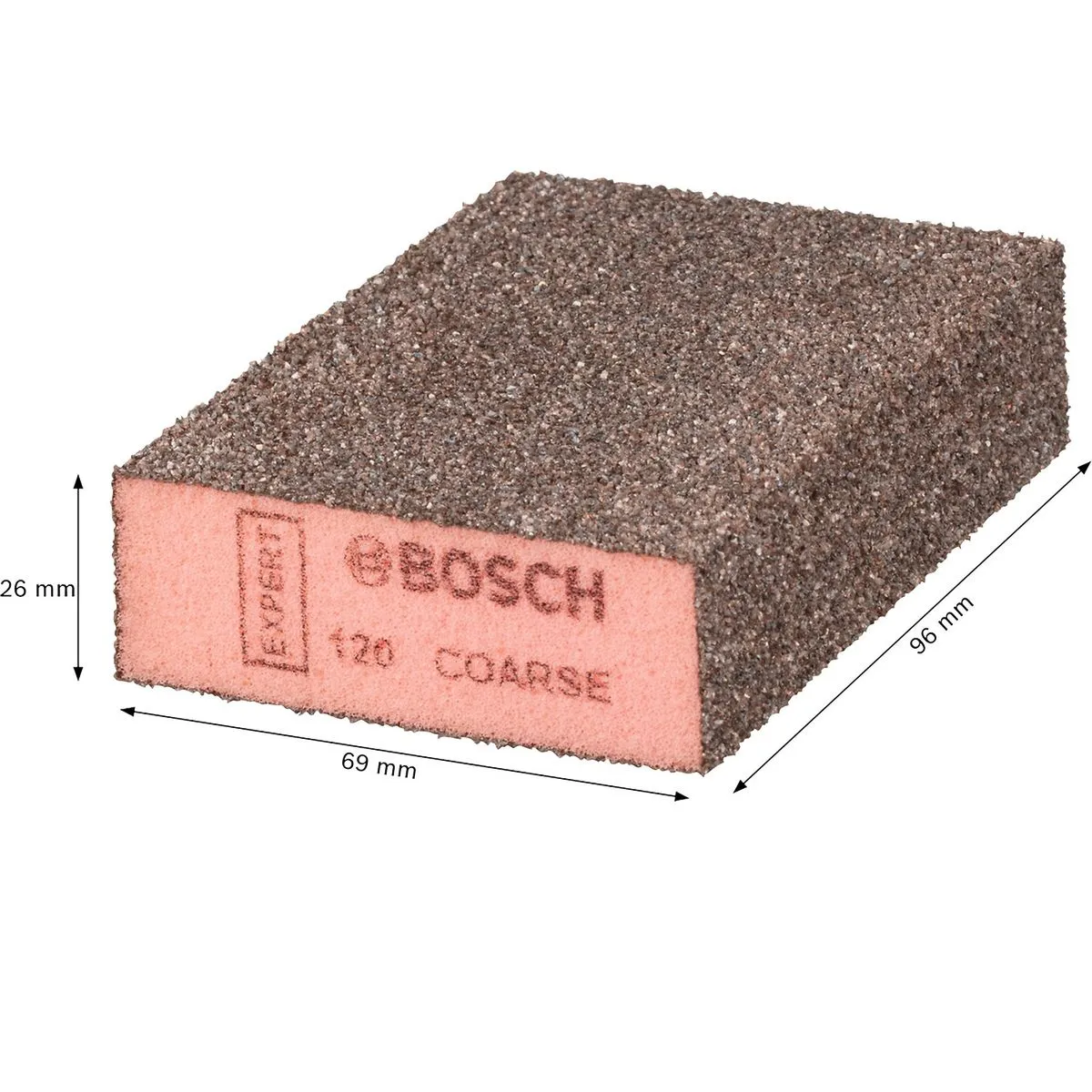 Esponja Abrasiva Bosch EXPERT S471 69x26x96mm CoarseA