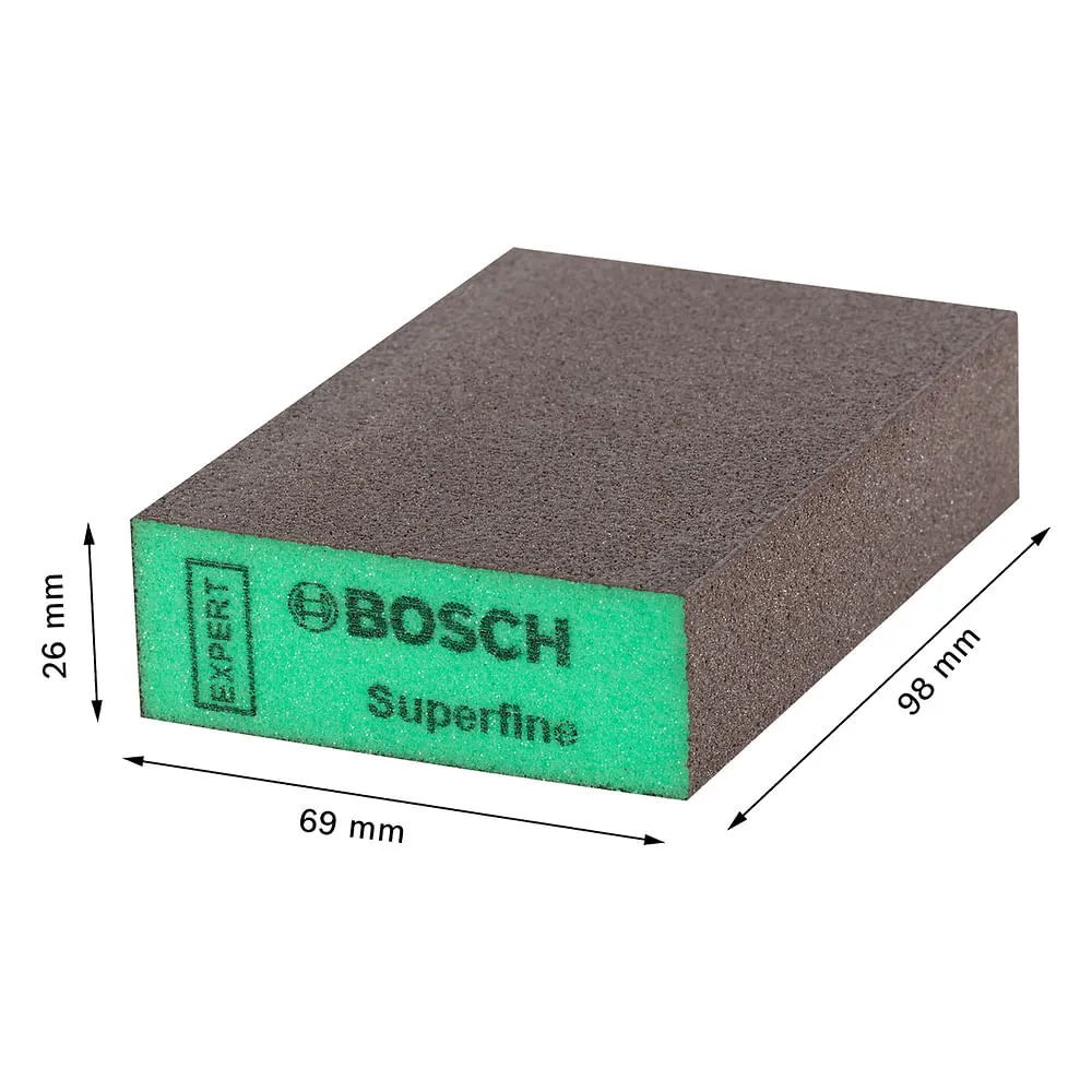 Esponja Abrasiva Bosch EXPERT S471 69x26x97mm