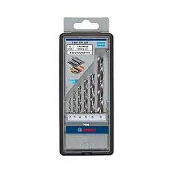 Jogo de Brocas Bosch PRO Metal HSS-G 2,0-8,0mm, 6un