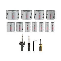 Jogo de serras copo Bosch PRO Multi Material Cobalto 15pcs