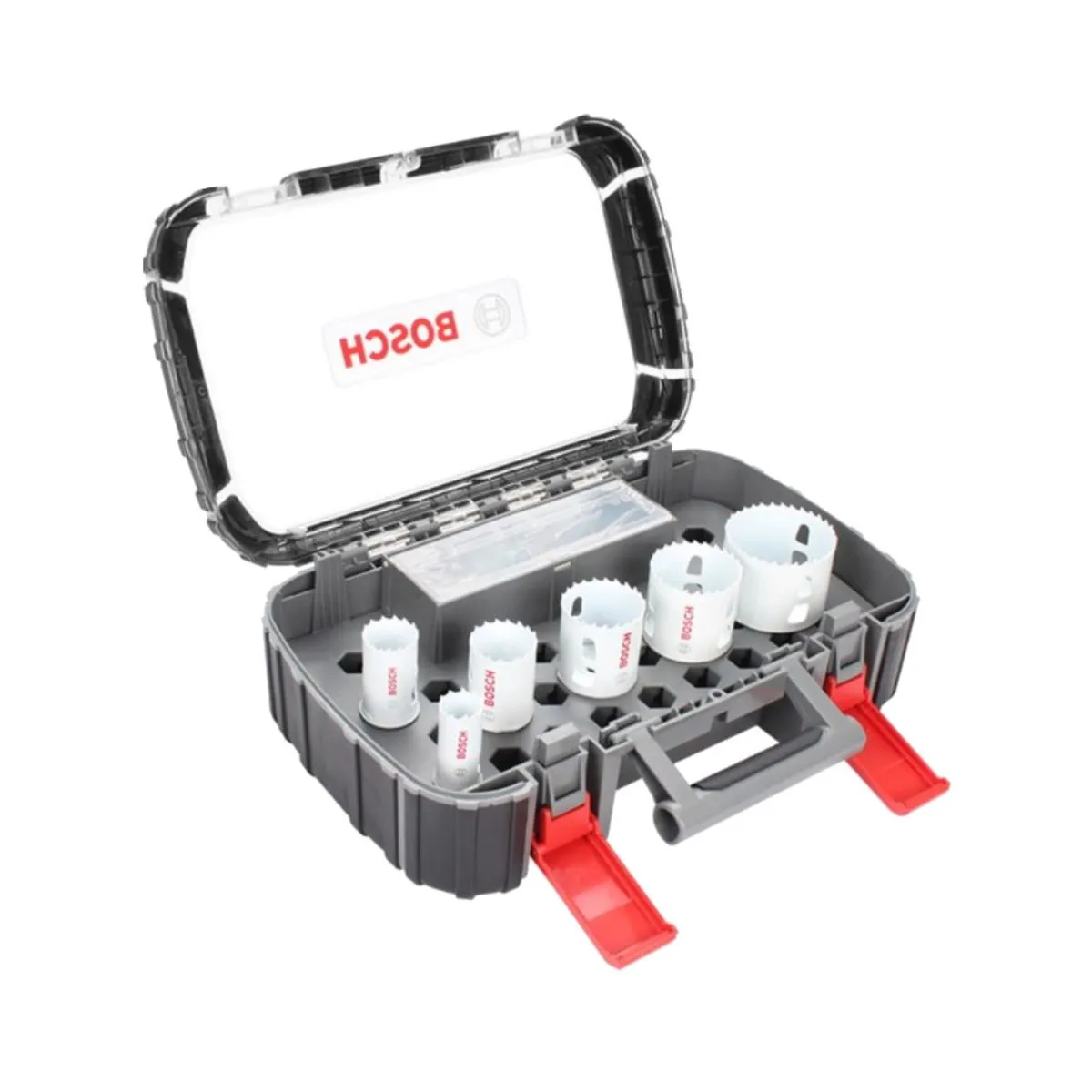 Jogo serra copo Bosch Progressor for Wood and metal 9 peças