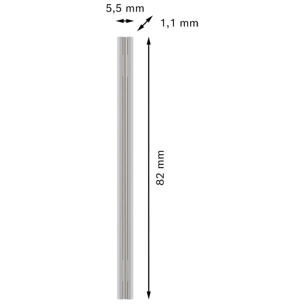 Kit 2 Facas para Plaina Bosch PRO TCT 82mm