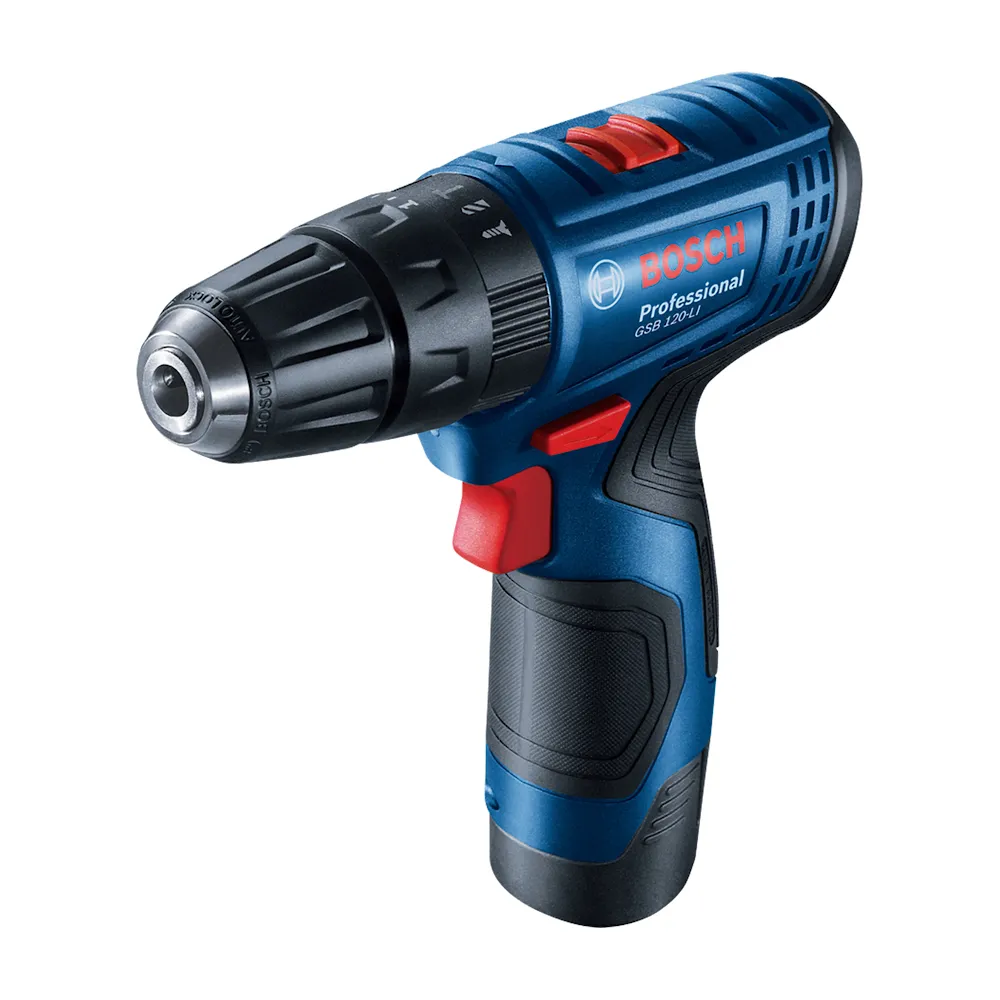 Kit Bosch Furadeira GSB120-LI + Parafusadeira de impacto GDR120-LI 12V