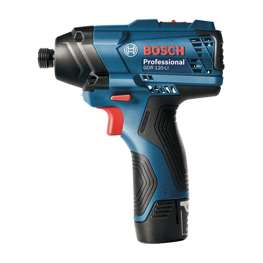 Kit Bosch Furadeira GSB120-LI + Parafusadeira de impacto GDR120-LI 12V