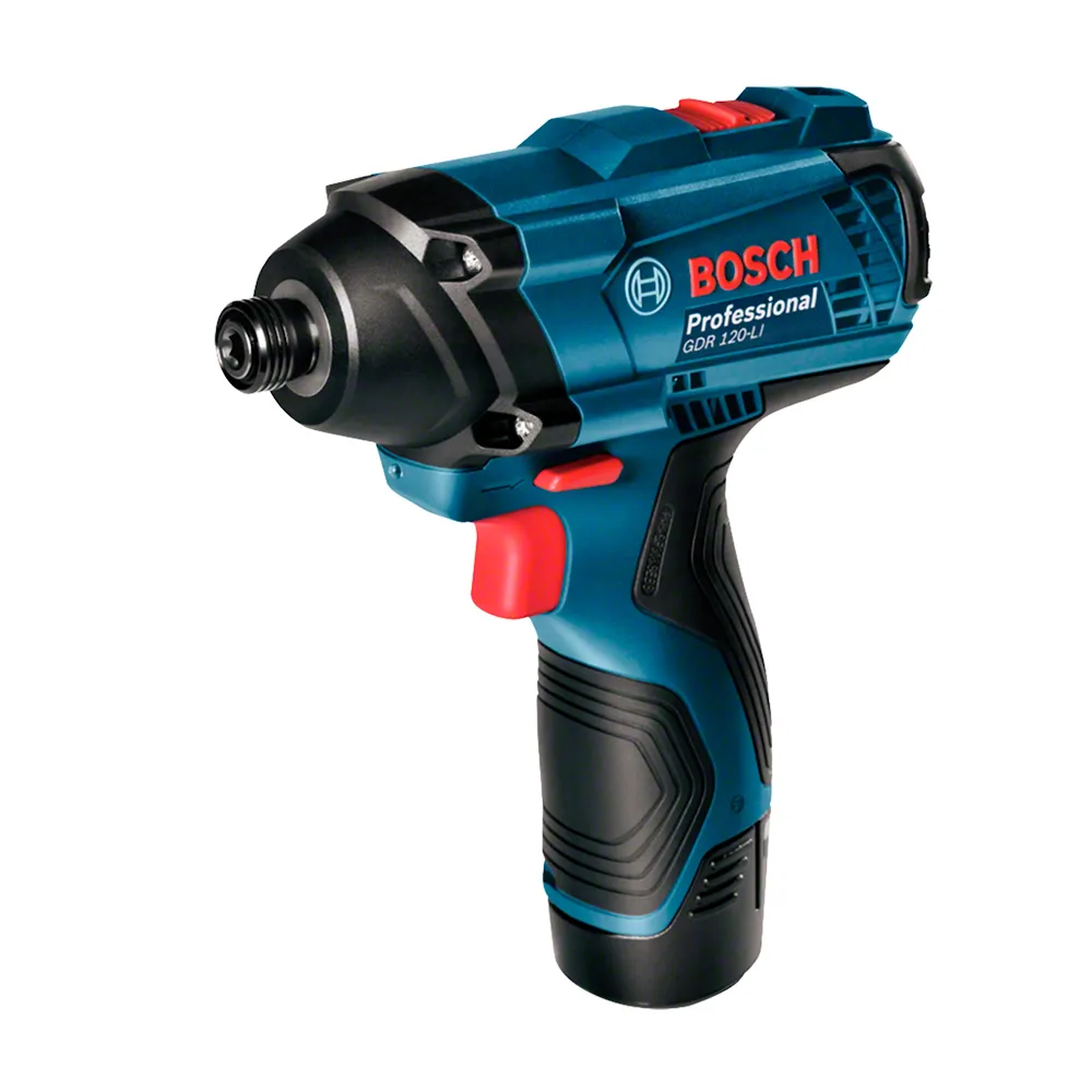 Kit Bosch Furadeira GSB120-LI + Parafusadeira de impacto GDR120-LI 12V