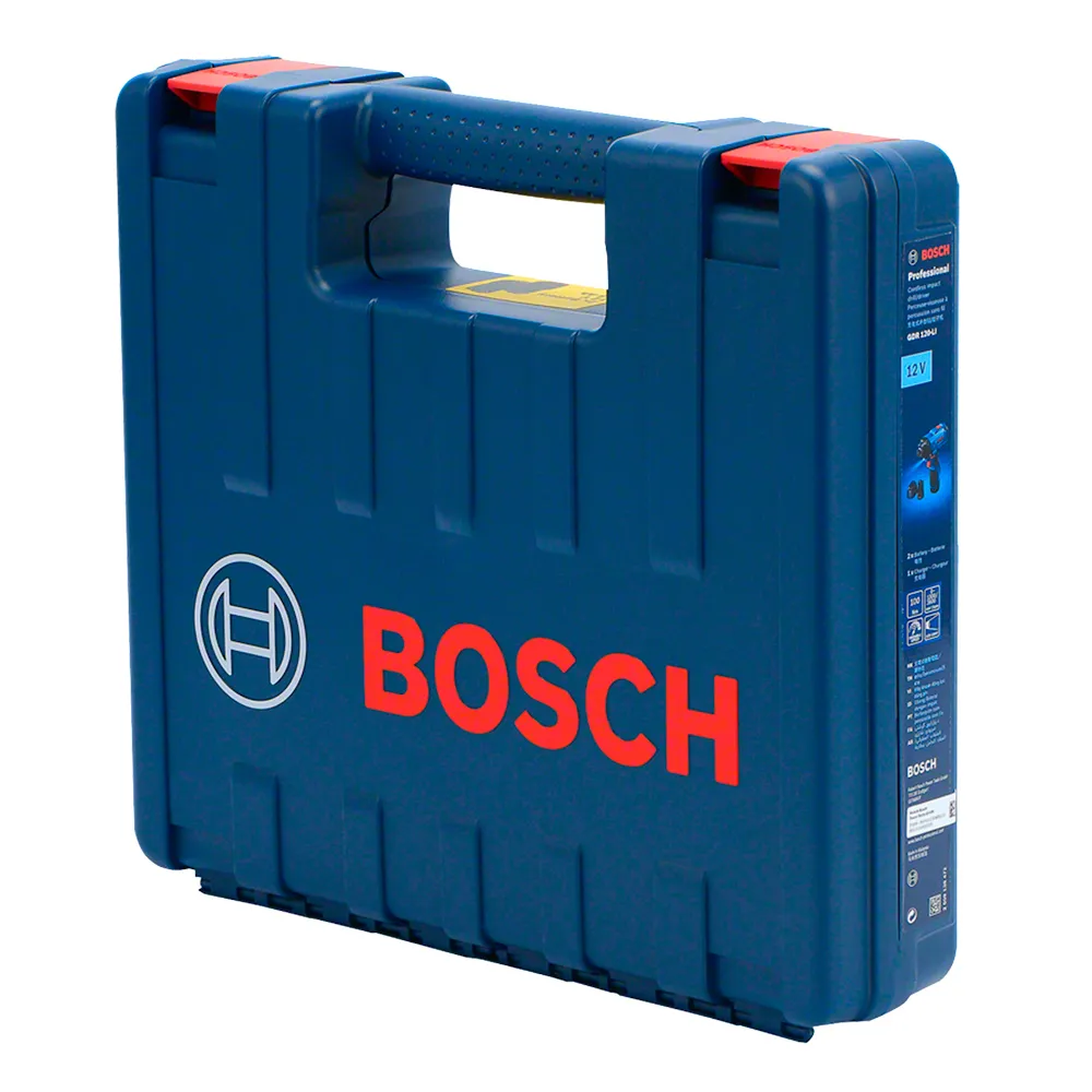 Kit Bosch Furadeira GSB120-LI + Parafusadeira de impacto GDR120-LI 12V