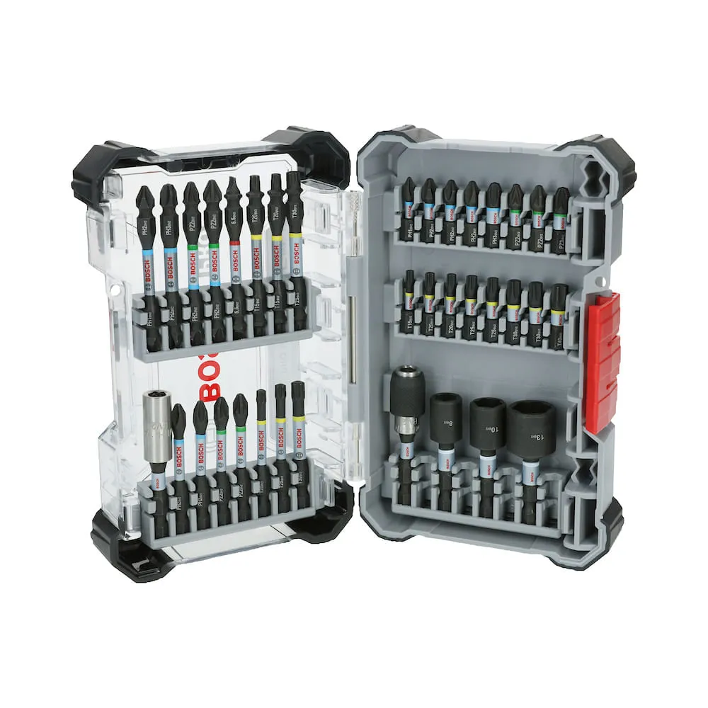 Kit bits e soquetes Bosch PRO Impact 36un