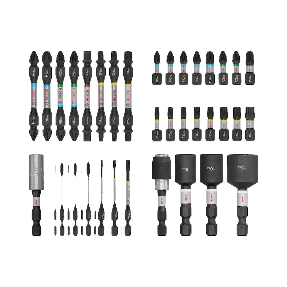 Kit bits e soquetes Bosch PRO Impact 36un