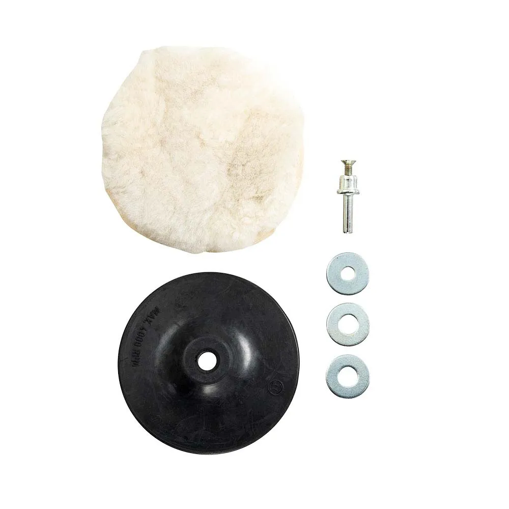 Kit p/poilr Bosch com prato de borracha, haste e boné pele