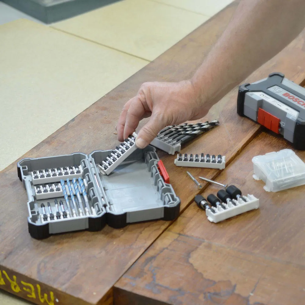 Kit pontas/brocas Bosch MultiConstruction Impact Control 35pçs