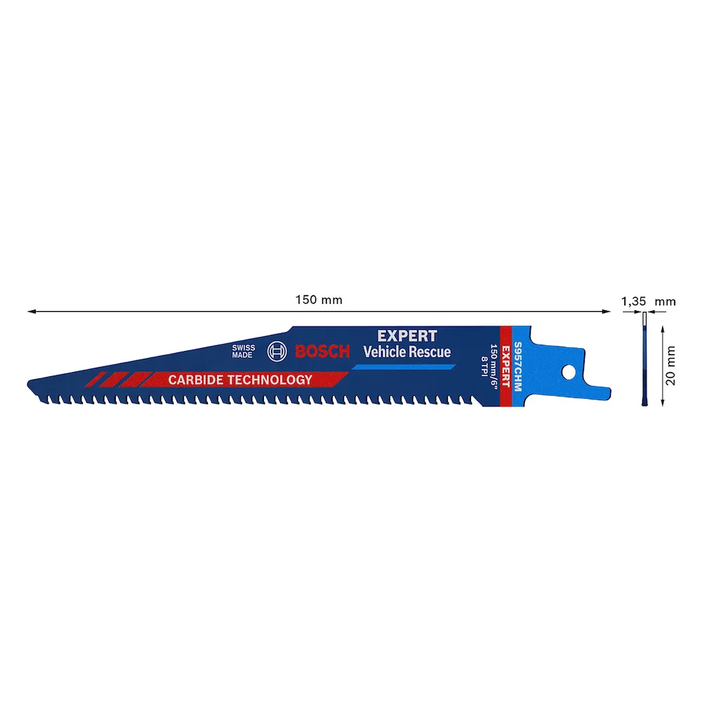 Lâmina serra sabre Bosch EXPERT S957CHM Endu. Vehicle Rescue