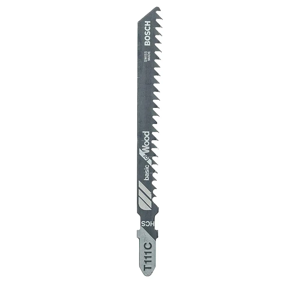Lâmina serra tico tico Bosch T111C Basic for wood 5 peças