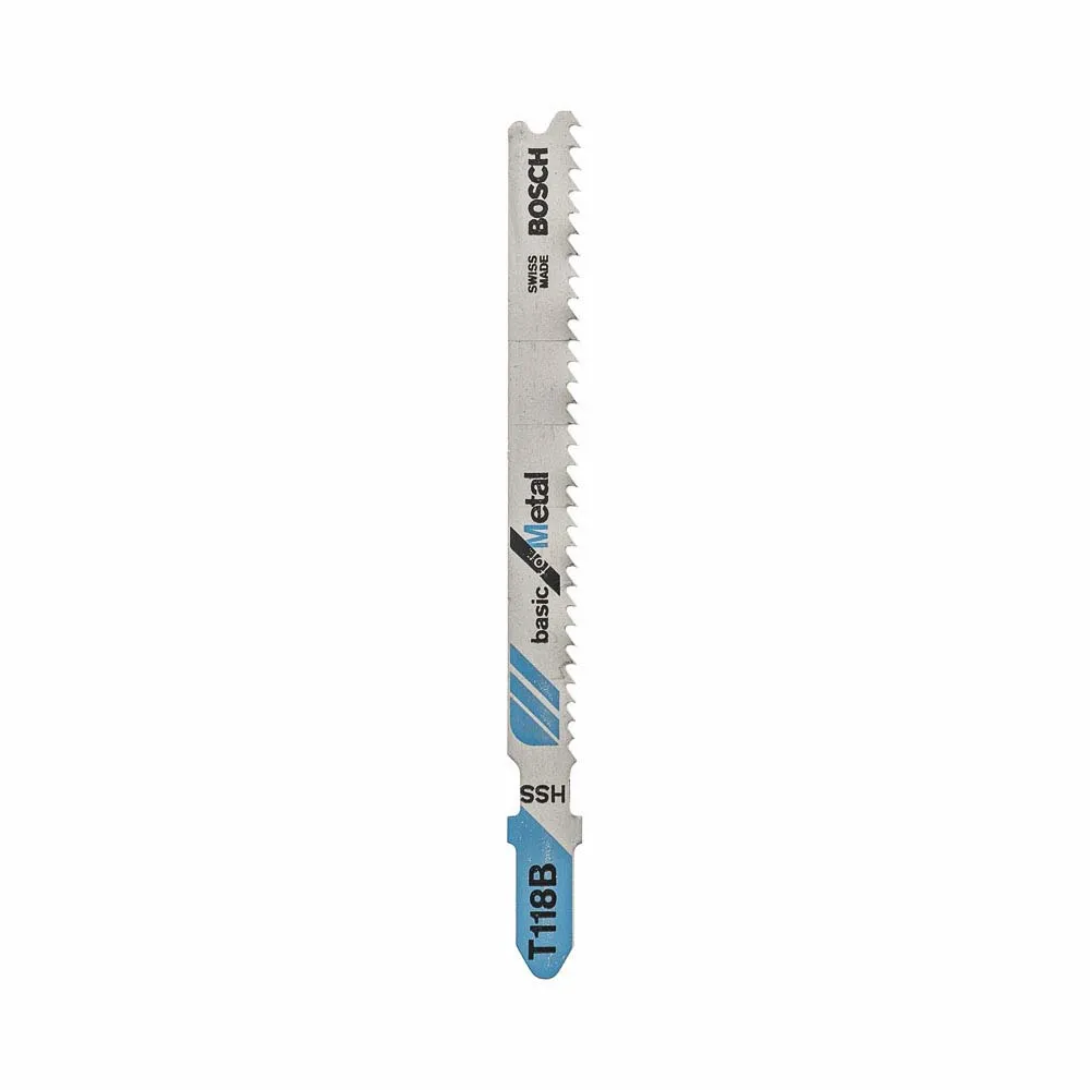 Lâmina serra tico-tico Bosch T118B Basic for metal 5pçs