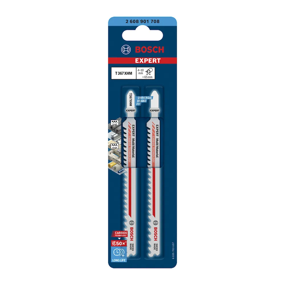 Lâmina serra ticotico Bosch EXPERT Multimaterial T367XHM 2pçs