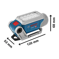 Lanterna led Bosch GLI 12V-330 10 LEDs Sem bateria