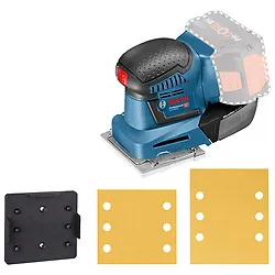 Lixadeira orbital Bosch GSS 18V-10, 2 lixas, Sem bateria